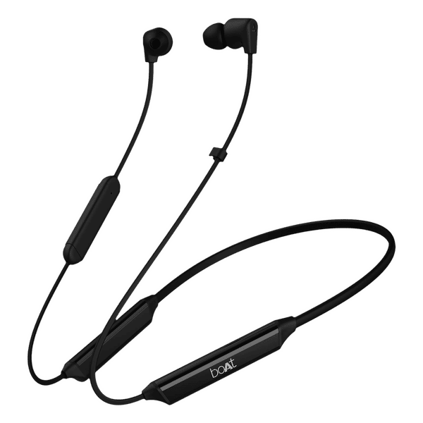 Buy boAt Rockerz Trinity Neckband Bluetooth 5.2 Cosmic Black